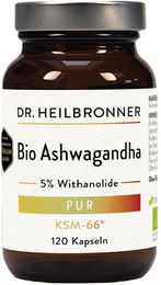 Dr. Heilbronner Bio Ashwagandha Kapseln 120 Stück – Bild 1 von 2
