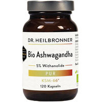 Produktbild von Dr. Heilbronner Bio Ashwagandha Kapseln 120 Stück