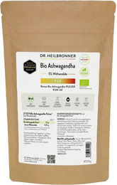 Dr. Heilbronner Bio Ashwagandha Pulver Vegan ohne Zusatzstoffe – Bild 1 von 2