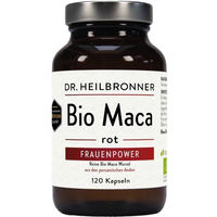 Produktbild von DR. HEILBRONNER Bio Maca Kapseln vegan ohne Zusatzstoffe 120 Stück