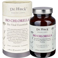 Produktbild von Dr. Huck Bio Chlorella Kapseln Vegan
