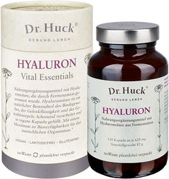 Dr. Huck Hyaluron Kapseln vegan laktosefrei und glutenfrei – Bild 1 von 2