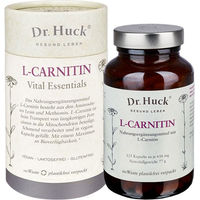 Produktbild von Dr. Huck L-Carnitin Kapseln vegan laktosefrei glutenfrei