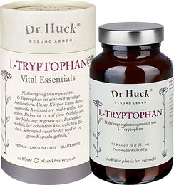 Dr. Huck L-Tryptophan Kapseln vegan laktosefrei glutenfrei – Bild 1 von 2