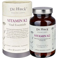 Produktbild von Dr. Huck Vitamin K2 MK-7 Kapseln Vegan Laktosefrei Glutenfrei 90 Stück