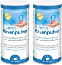 Dr. Jacob's Basenpulver Original mit Basen-Citrat-Mineralstoffen 600 g – Bild 1 von 1