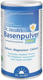 Dr. Jacob's Basenpulver plus Kalium Magnesium Calcium Citrat Zitrone vegan zuckerfrei 300 g – Bild 1 von 2