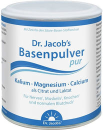 Dr. Jacob's Basenpulver pur Mineralstoff-Komplex vegan zuckerfrei 200 g – Bild 1 von 1