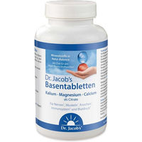 Produktbild von Dr. Jacob's Basentabletten Mineralstoff-Komplex Kalium Magnesium Calcium Citrat vegan ohne Zusatzstoffe 250 Stück