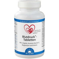 Produktbild von Dr. Jacob's Blutdruck-Tabletten mit Kalium und Magnesium vegan glutenfrei laktosefrei 126 Stück