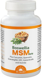 Dr. Jacob's Boswellia MSM forte Tabletten vegan – Bild 1 von 1