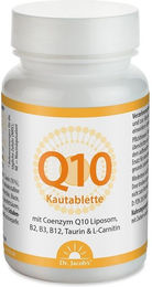 Dr. Jacob's Coenzym Q10 Ubiquinon Lutschtabletten vegan 60 Stück – Bild 1 von 2