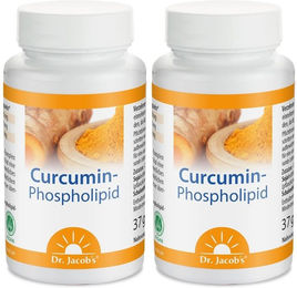 Dr. Jacob's Curcumin-Phospholipid aus Kurkuma-Extrakt vegan Kapseln – Bild 1 von 1