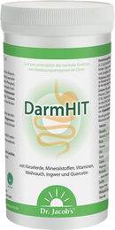 Dr. Jacob's DarmHIT Pulver mit Kieselerde, Weihrauch, Quercetin und Kurkuma vegan und glutenfrei 210 g – Bild 1 von 1