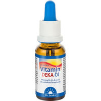 Produktbild von Dr. Jacob's DEKA Öl Vitamin D3 K2 A E 800 IE Tropfen vegetarisch 20 ml