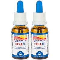 Produktbild von Dr. Jacob's DEKA Öl Vitamin D3 K2 A E 800 IE Tropfen vegetarisch 640 Tropfen