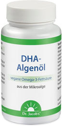 Dr. Jacob's DHA-Algenöl Kapseln vegan für Schwangere und Stillende – Bild 1 von 2