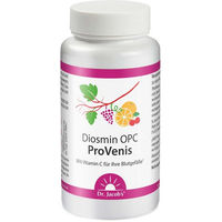 Produktbild von Dr. Jacob's Diosmin OPC ProVenis Polyphenole mit Weinreben und Acerola Kapseln vegan 90 Stück