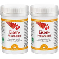 Produktbild von Dr. Jacob's Eisen-Phospholipid Mango Pulver liposomal vegan für Kinder und Erwachsene