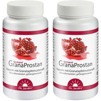 Produktbild von Dr. Jacob's GranaProstan Fermentierter Granatapfelsaft-Extrakt Vegan Kapseln
