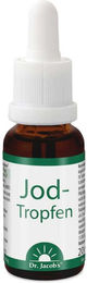 Dr. Jacob's Jod Tropfen mit Kaliumjodid 150 mcg 20 ml 400 Tropfen vegan für Erwachsene, Schwangere und Stillende – Bild 1 von 2