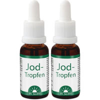 Produktbild von Dr. Jacob's Jod-Tropfen mit Kaliumjodid 150 mcg vegan für Erwachsene und Kinder 400 Tropfen