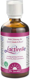 Dr. Jacob's Lactirelle Milchsäure-Cassis-Konzentrat mit Eisen und Vitamin B12, zuckerfrei und ohne Zusatzstoffe, Flüssig – Bild 1 von 3
