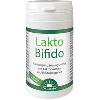 Produktbild von Dr. Jacob's LaktoBifido Milchsäurebakterien Kapseln glutenfrei 90 Stück