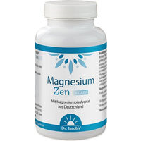 Produktbild von Dr. Jacob's Magnesium Zen Magnesiumbisglycinat und GABA Kapseln ohne Zusatzstoffe