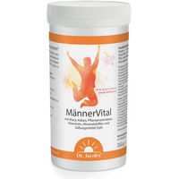 Produktbild von Dr. Jacob's MännerVital Pulver mit Maca und Arginin 350 g vegetarisch