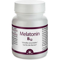 Produktbild von Dr. Jacob's Melatonin 1 mg mit Vitamin B12 Lutschtabletten vegan 60 Stück