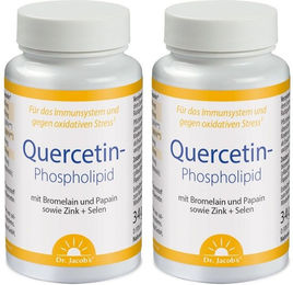 Dr. Jacob's Quercetin-Phospholipid mit Acerola und Schwarzkümmel vegan Kapseln 120 Stück – Bild 1 von 1