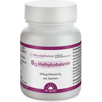Produktbild von Dr. Jacob's Vitamin B12 Methylcobalamin Lutschtabletten vegan 60 Stück