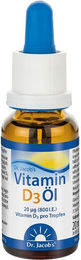 Dr. Jacob's Vitamin D3 Öl 800 IE vegetarisch 20 ml 640 Tropfen – Bild 1 von 2