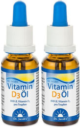 Dr. Jacob's Vitamin D3 Öl 800 IE vegetarische Tropfen – Bild 1 von 1