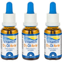 Produktbild von Dr. Jacob's Vitamin D3 Öl forte 2000 IE hochdosiert vegetarische Tropfen 640 Stück