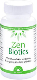 Dr. Jacob's Zen Biotics Darmflora-Bakterien mit GABA und B. subtilis vegan Kapseln 60 Stück – Bild 1 von 1