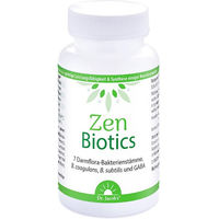 Produktbild von Dr. Jacob's Zen Biotics Darmflora-Bakterien mit GABA und B. subtilis vegan Kapseln 60 Stück