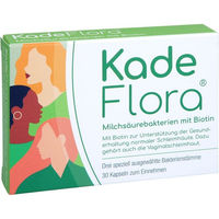 Produktbild von Dr. Kade KadeFlora Milchsäurebakterien mit Biotin Kapseln für Frauen 30 Stück