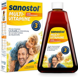 DR. KADE Multi-Vitamine zuckerfrei Flüssig für Kinder und Erwachsene – Bild 1 von 4