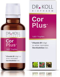 Dr. Koll Cor Plus Gemmo Komplex Weißdorn und Vitamin B1 Tropfen Bio 50 ml – Bild 1 von 2