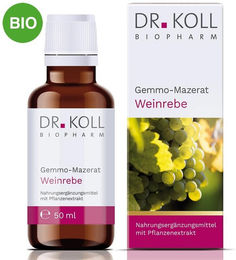 Dr. Koll Gemmo-Mazerat Weinrebe Tropfen Bio Vegan – Bild 1 von 1