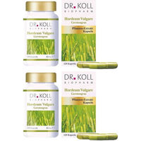 Produktbild von DR. KOLL Gerstengras Bio Kapseln vegan und laktosefrei 240 Stück