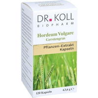 Produktbild von DR. KOLL Gerstengras Hordeum Vulgare Kapseln vegan ohne Zusatzstoffe 120 Stück