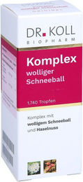 Dr. Koll Komplex Wolliger Schneeball und Haselnuss Tropfen 50 ml – Bild 1 von 3