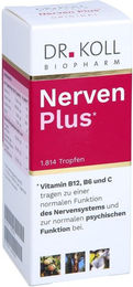 Dr. Koll Nerven Plus Gemmo Komplex B-Komplex Tropfen 50 ml vegan glutenfrei laktosefrei – Bild 1 von 6