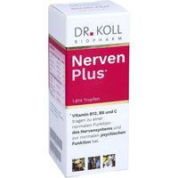 Produktbild von Dr. Koll Nerven Plus Gemmo Komplex B-Komplex Tropfen 50 ml vegan glutenfrei laktosefrei