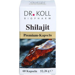 Dr. Koll Shilajit Mumijo Kapseln mit Huminsäure, glutenfrei und laktosefrei, 60 Stück – Bild 1 von 2
