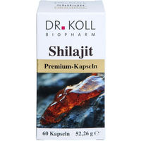 Produktbild von Dr. Koll Shilajit Mumijo Kapseln mit Huminsäure, glutenfrei und laktosefrei, 60 Stück