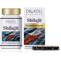 Produktbild von Dr. Koll Shilajit Premium Kapseln vegan 60 Stück